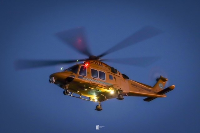 dsairambulance's tweet photo. Last week, between our cars and helicopter, we were called to 38 incidents in and around Bournemouth, Christchurch, Beaminster, Wimborne, Broadstone and Swanage.

We’re ready to respond. Donate to save lives today: https://t.co/BHcFthExlS

📷: Andy mirror_less_media_ https://t.co/efGYzty8Vn