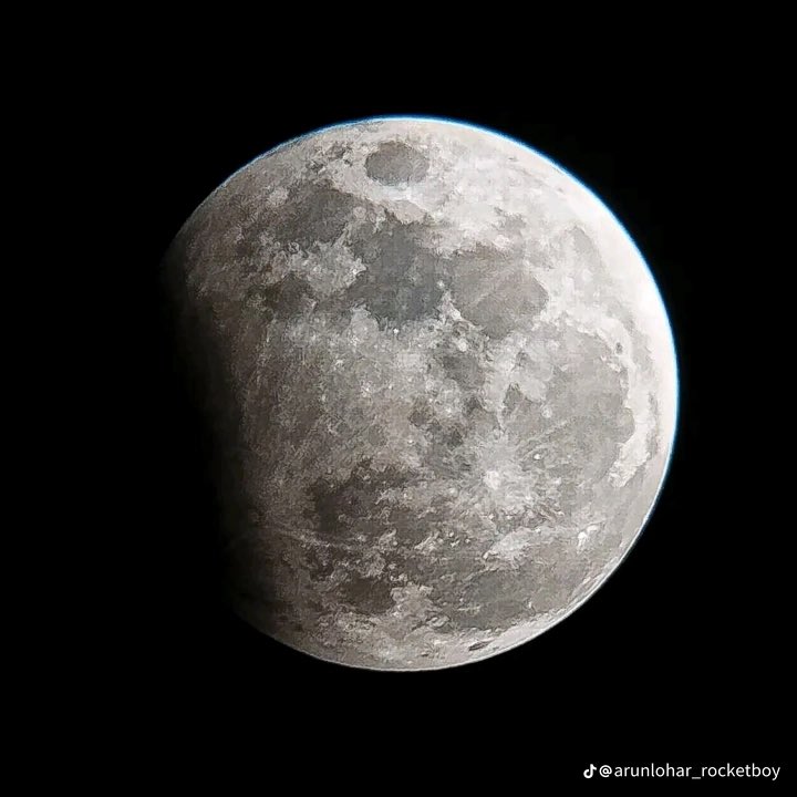 Moon🌑 
Crapture from mobile+telescope 🔭
#moon #love #ASTRO #nasa