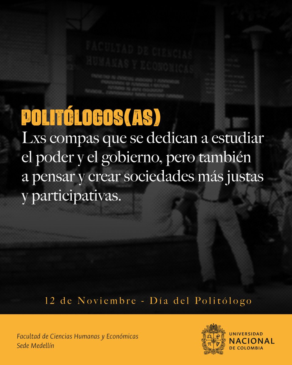 Gente chimbita. 💜 ¡Feliz día!

#SomosFCHE #SomosUNAL