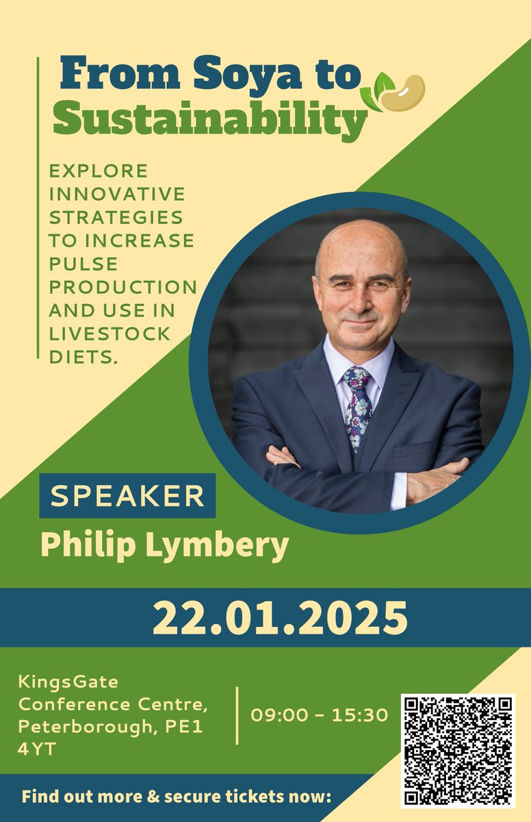 Pulse_PEP's tweet photo. 📣"It has never been more important to reduce soya imports for animal feed" says@philip_ciwf - keynote speaker at 'From Soya to Sustainability' on January 22, 2025.

Find out more and book your ticket >   https://t.co/dJE46BcKj1 https://t.co/mhvmBXEi8T