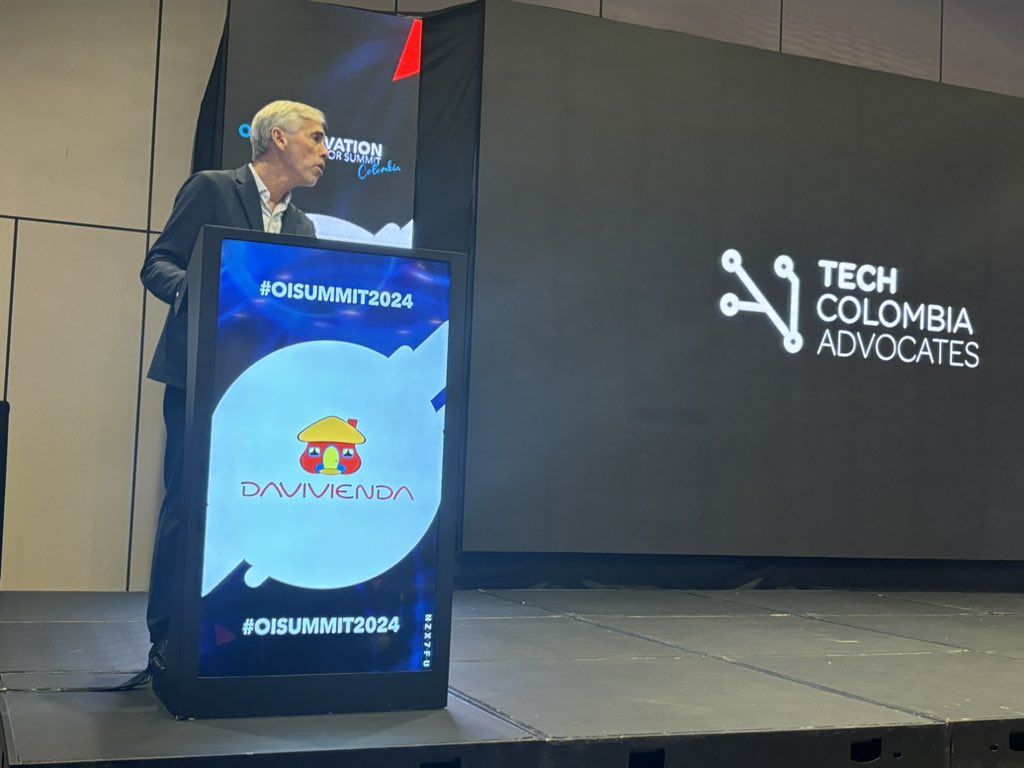 RussShaw1's tweet image. Great to speak at #OISummit2024 on Colombia and the global tech ecosystem - @ConnectBogota @GlobalTechAdv @UKTechAdv @TechLondonAdv @techbogotaadv @TLALatAm @LDNTechWeek @UKinColombia @TraceyPerera @sevenhillsviews