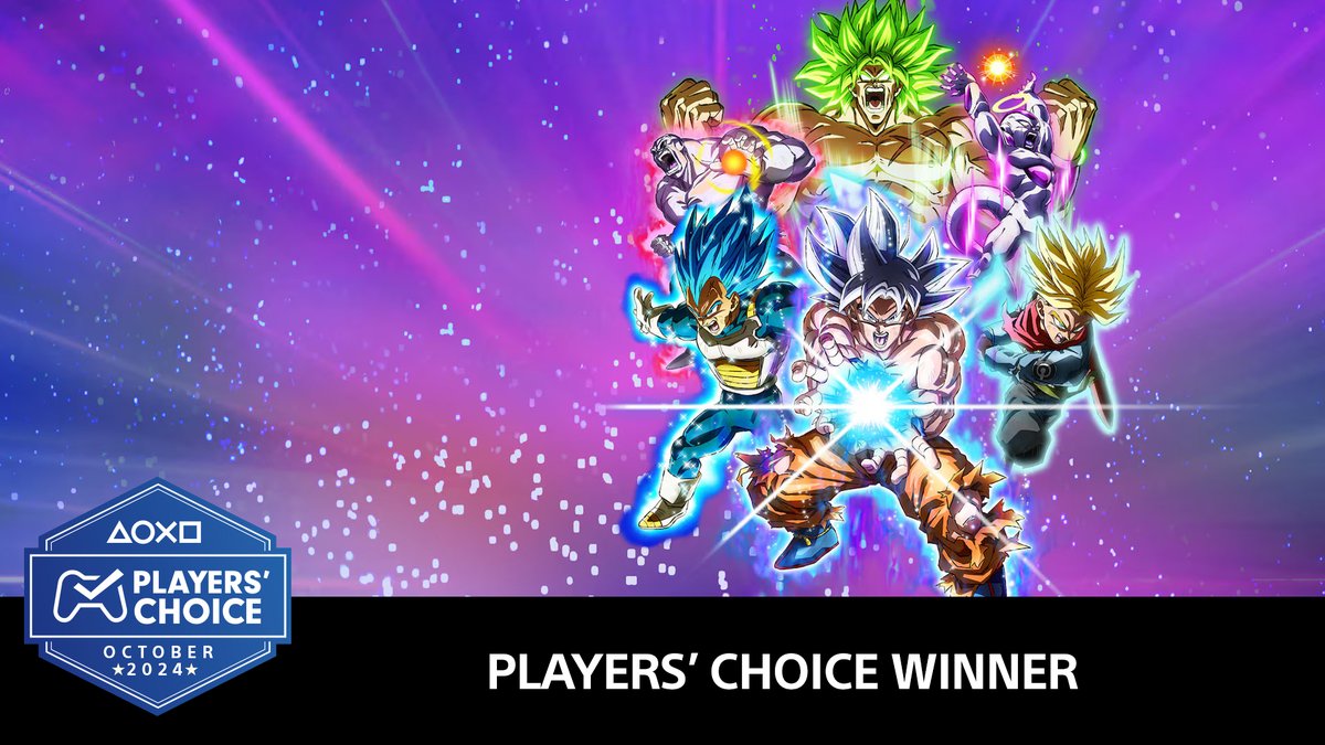 Dragon Ball: Sparking Zero wins Players' Choice for October: play.st/3CmMRg9