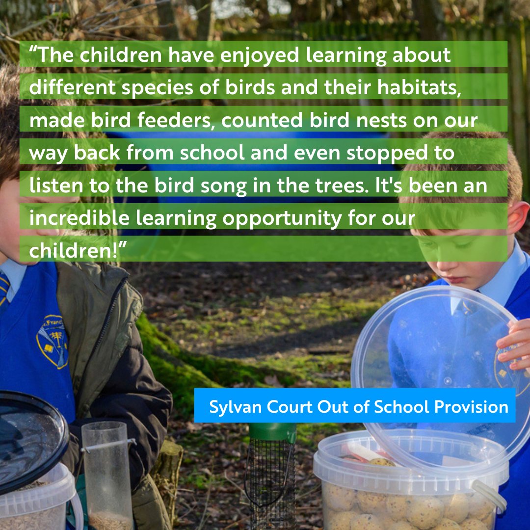 RSPB_Learning's tweet image. Taking part in Big Schools&apos; Birdwatch opens up lots of opportunities to do different activities outside in your school grounds.

rspb.org.uk/whats-happenin…

#BigSchoolsBirdwatch #learningthroughnature