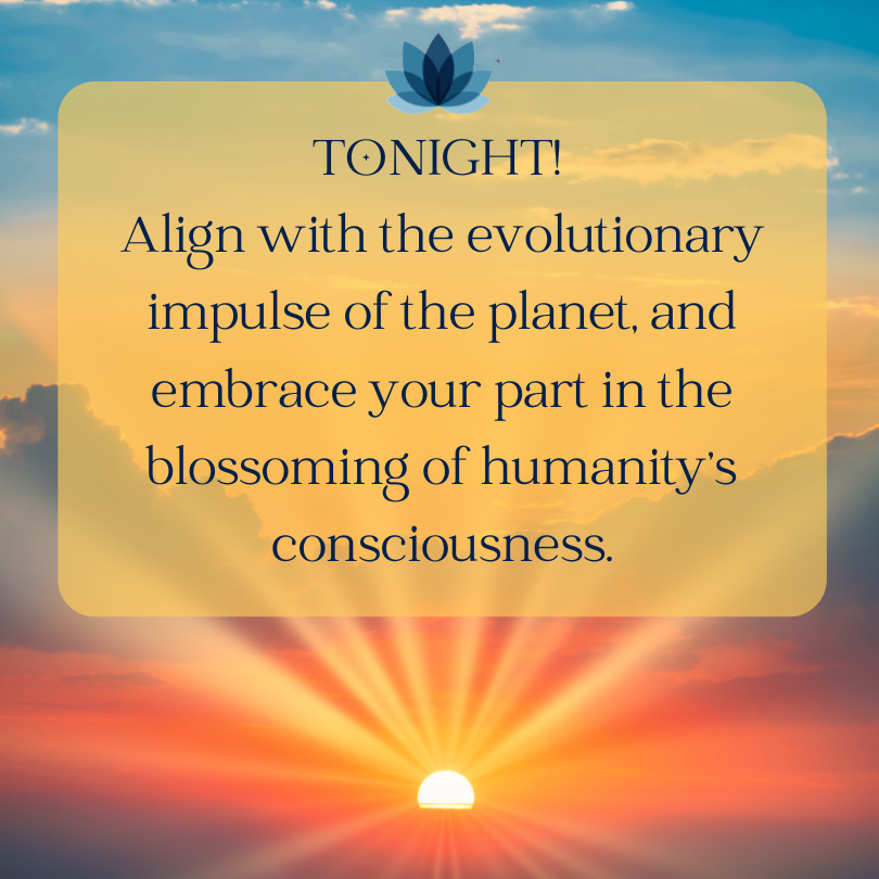 ✨ ✨Tonight! Aligning with Ascension at 7pm ET ✨ ✨ 

Join us and the Beings of Light for an evening that will help you more fully align with the evolutionary impulse of the planet — and with your part in the blossoming of humanity’s consciousness!

eventbrite.com/e/101074971861…