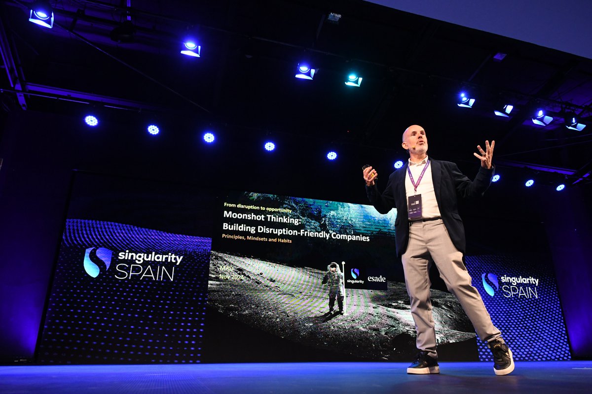 Esade (@esade) on Twitter photo Finally, Ivan reflects on 10x thinking: “Think about “What needs to be true”. Only when you think long-term is when you’re giving yourself permission to experiment.” Thank you, <a href="/ivanbofarull/">Ivan Bofarull</a> for a keynote that showed us how to be comfortable with discomfort. Stay tuned for more Finally, Ivan reflects on 10x thinking: “Think about “What needs to be true”. Only when you think long-term is when you’re giving yourself permission to experiment.” Thank you, <a href="/ivanbofarull/">Ivan Bofarull</a> for a keynote that showed us how to be comfortable with discomfort. Stay tuned for more