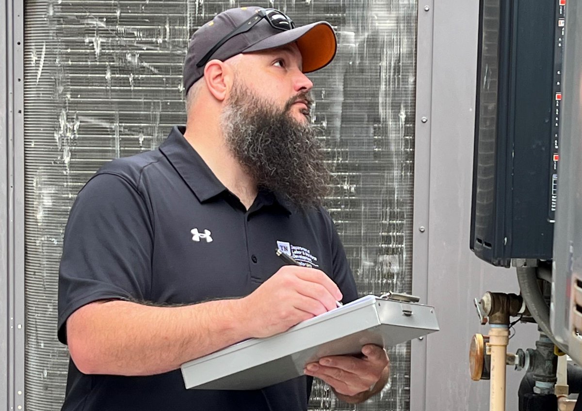 In 17 months, Jimmy Watson went back to school, earned his High School Equivalency Diploma and completed a yearlong boiler inspector apprenticeship program at <a href="/Jobs4_TN/">TN Dept of Labor & Workforce</a>. 

Last month he was promoted to Chief Boiler Inspector. 

Read his story: tn.gov/workforce/news…

#NAW2024