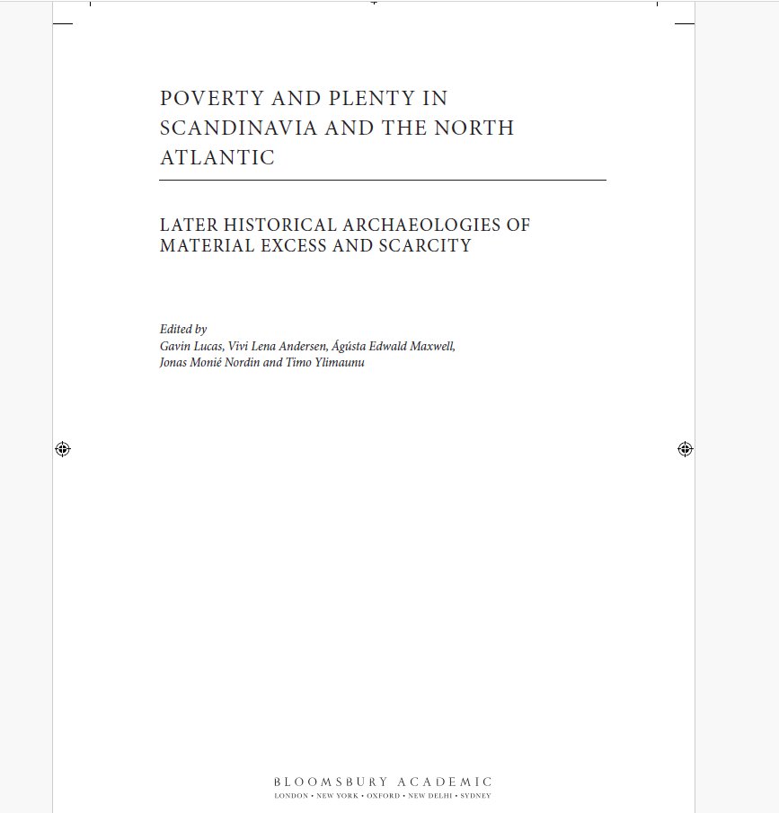 Lily Mac Mahon (@lilymacmahon1) on Twitter photo Proofs are in for Poverty and Plenty in Scandinavia and the North Atlantic! <a href="/BloomsburyClass/">Bloomsbury Classical Studies & Archaeology</a> Proofs are in for Poverty and Plenty in Scandinavia and the North Atlantic! <a href="/BloomsburyClass/">Bloomsbury Classical Studies & Archaeology</a>