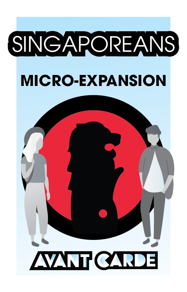 resonym's tweet photo. Attending PAXU and love Avant Carde? 

We’ll be at booth 3533 with Avant Carde for the first time at PAXU, and a surprise!  

Introducing our micro-expansion- Singaporeans! 

This exclusive micro- expansion will be available only at PAXU and on our website... at least for now. https://t.co/ZjGVBETQbY