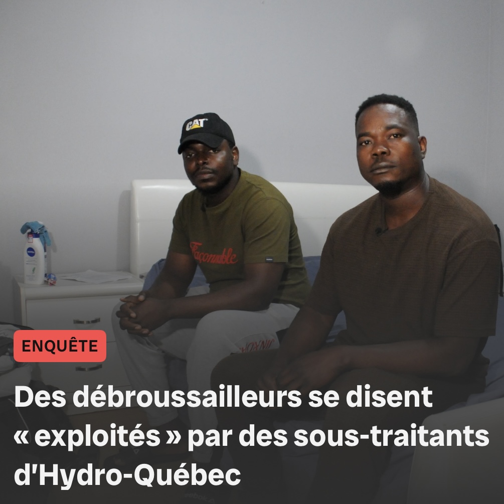 Selon Québec solidaire, «Hydro-Québec s’est rendue complice des pratiques inhumaines de ses sous-traitants en fermant les yeux sur d’innombrables indices sur les conditions de travail et de vie des débroussailleurs». Le député Haroun Bouazzi dit que l'article met en lumière «des
