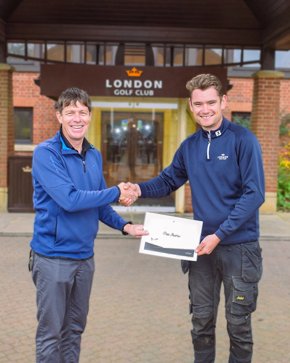 Congratulations to Irrigation Manager Daniel Martin for being voted employee of the quarter for July - September 2024! 🏅

#LondonGolfClub