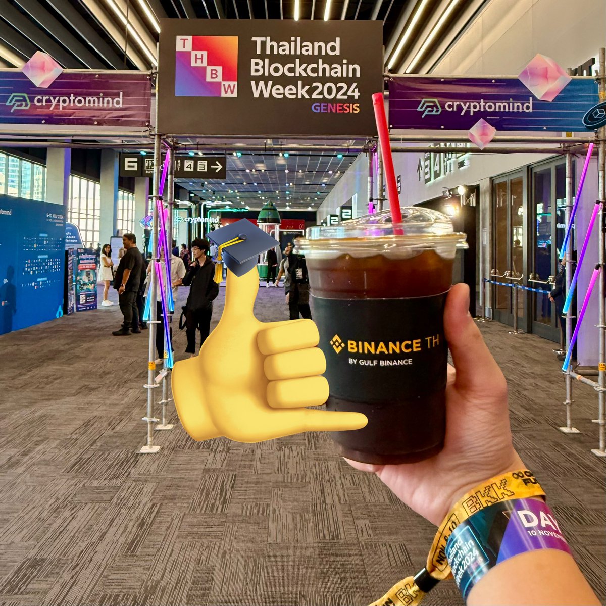 🇹🇭Thailand Blockchain Week offers a prime opportunity for Web3 enthusiasts to gain insights into South East Asia.

Many Web3ers that we met in the event thinks that Thailand is emerging as the central hub for blockchain mass adoption in the Southeast Asian region.