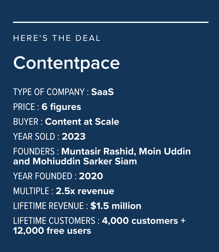 These SaaS founders focused less on building – and more on listening 👇 theygotacquired.com/saas/contentpa…