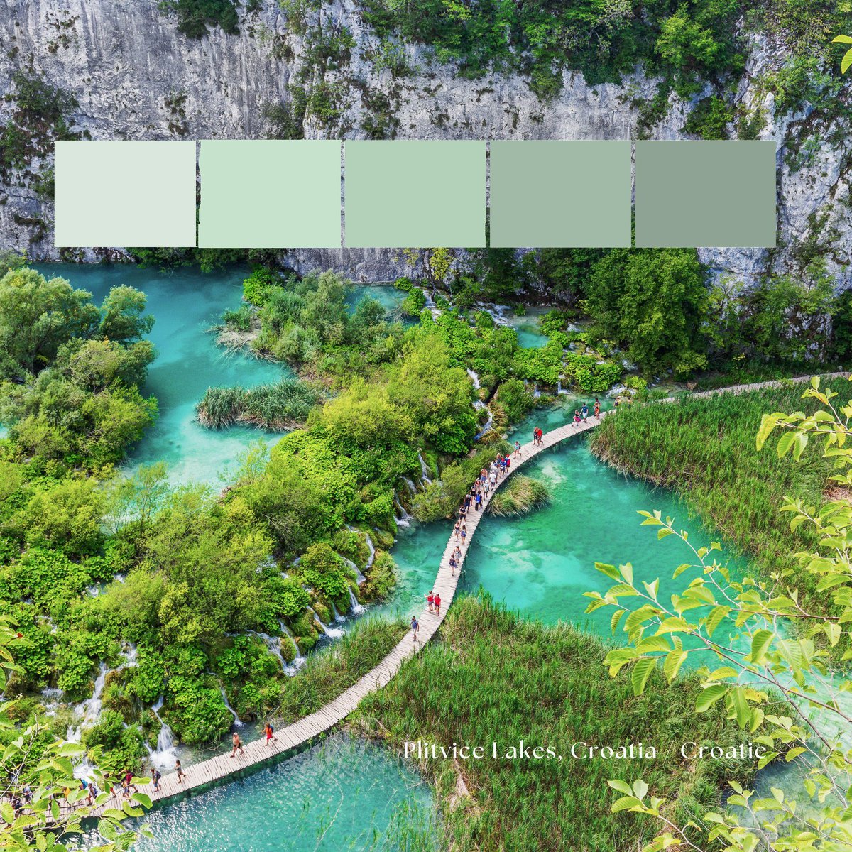Imagine capturing the stunning turquoise lakes and cascading waterfalls of Plitvice Lakes in your own home—what would that look like? 💦🌿 Customize your #Croatia inspired world map now 📌 buff.ly/4fdvFbM #worldmap #customgift