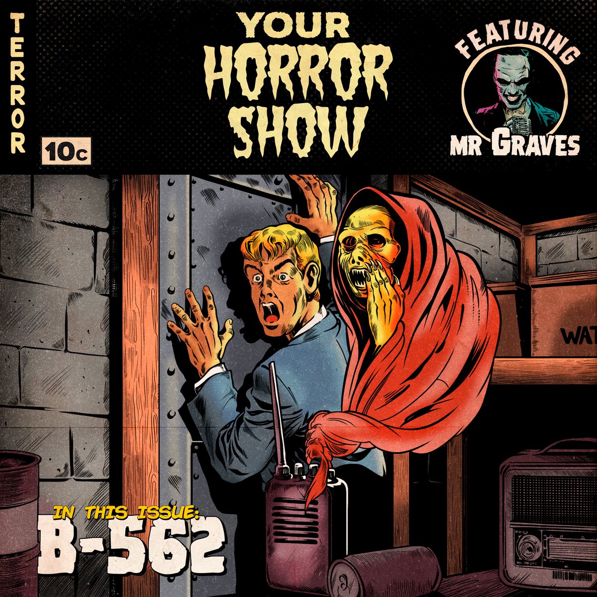 Your Horror Show (@yourhorrorshow) on Twitter photo Newest episode “B-562” out now.
Voiced by <a href="/BradenVoices/">Braden Alexander ft. Home Studio✨</a> <a href="/SkyeReddenVO/">Skye Redden 💖✨️</a> and <a href="/CellarLetters/">The Cellar Letters</a>
Featuring a trailer for “Ominous Thrill” created by <a href="/jeffschmidt/">Jeff Schmidt</a>
Produced by <a href="/GavinBooth/">Gavin Michael Booth</a> and Sade Sellers Newest episode “B-562” out now.
Voiced by <a href="/BradenVoices/">Braden Alexander ft. Home Studio✨</a> <a href="/SkyeReddenVO/">Skye Redden 💖✨️</a> and <a href="/CellarLetters/">The Cellar Letters</a>
Featuring a trailer for “Ominous Thrill” created by <a href="/jeffschmidt/">Jeff Schmidt</a>
Produced by <a href="/GavinBooth/">Gavin Michael Booth</a> and Sade Sellers