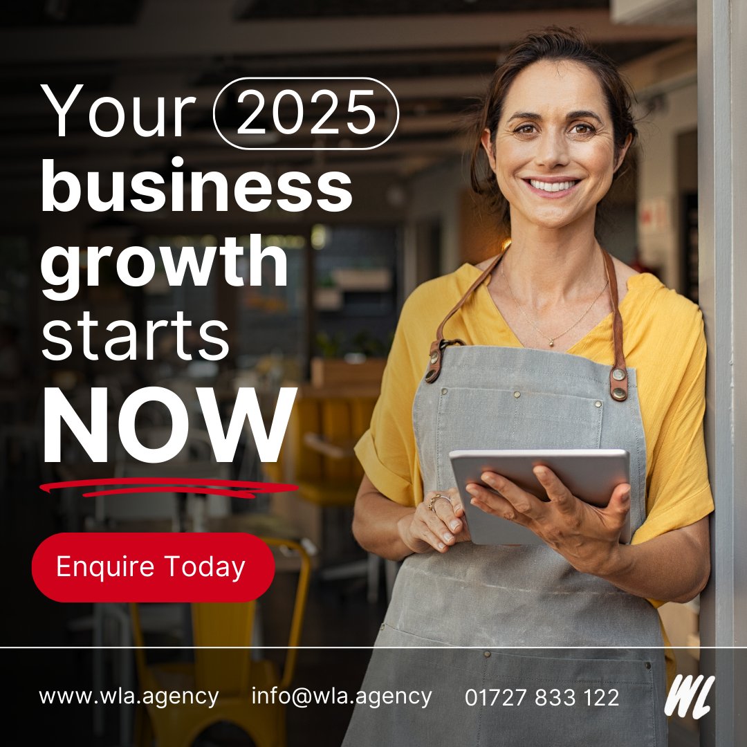 🚀 𝐊𝐢𝐜𝐤𝐬𝐭𝐚𝐫𝐭 𝐘𝐨𝐮𝐫 𝐍𝐞𝐰 𝐘𝐞𝐚𝐫 𝐁𝐮𝐬𝐢𝐧𝐞𝐬𝐬 𝐰𝐢𝐭𝐡 𝐚 𝐁𝐚𝐧𝐠! Marketing strategy, social media, websites, design and more, we bring over 40 years of experience to the table. 01727 833122 wla.agency #OneStopShop #DigitalMarketing #StAlbans
