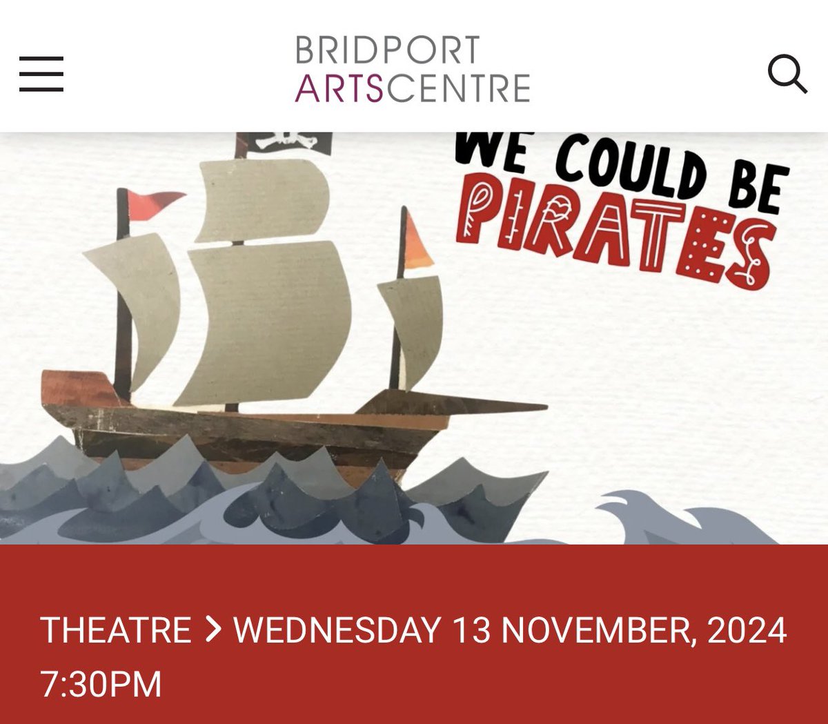 Well done Rosie, from our Sixth Form, whose first brilliant play ‘We Could be Pirates’ is being performed tomorrow at Bridport Art Centre! 👏🎭👏