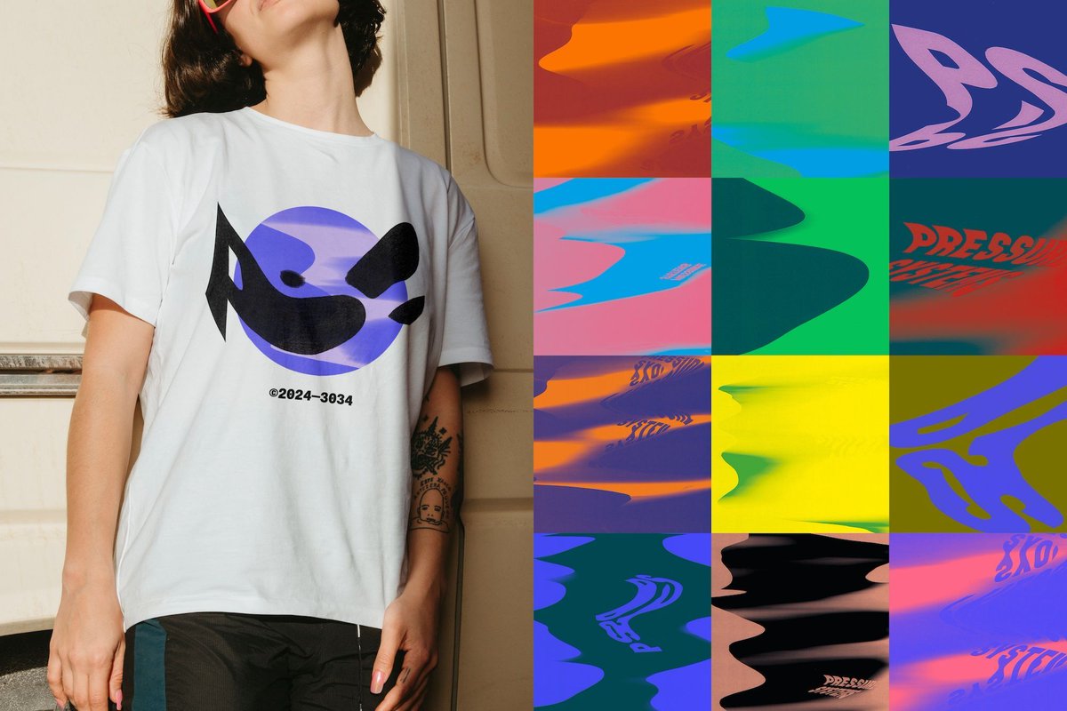 It's Nice That (@itsnicethat) on Twitter photo They That Do’s identity for techno label Pressure Systems makes use of analogue techniques to emulate the hazy atmosphere of basement clubs and warehouse raves > bit.ly/4ez0Jle They That Do’s identity for techno label Pressure Systems makes use of analogue techniques to emulate the hazy atmosphere of basement clubs and warehouse raves > bit.ly/4ez0Jle