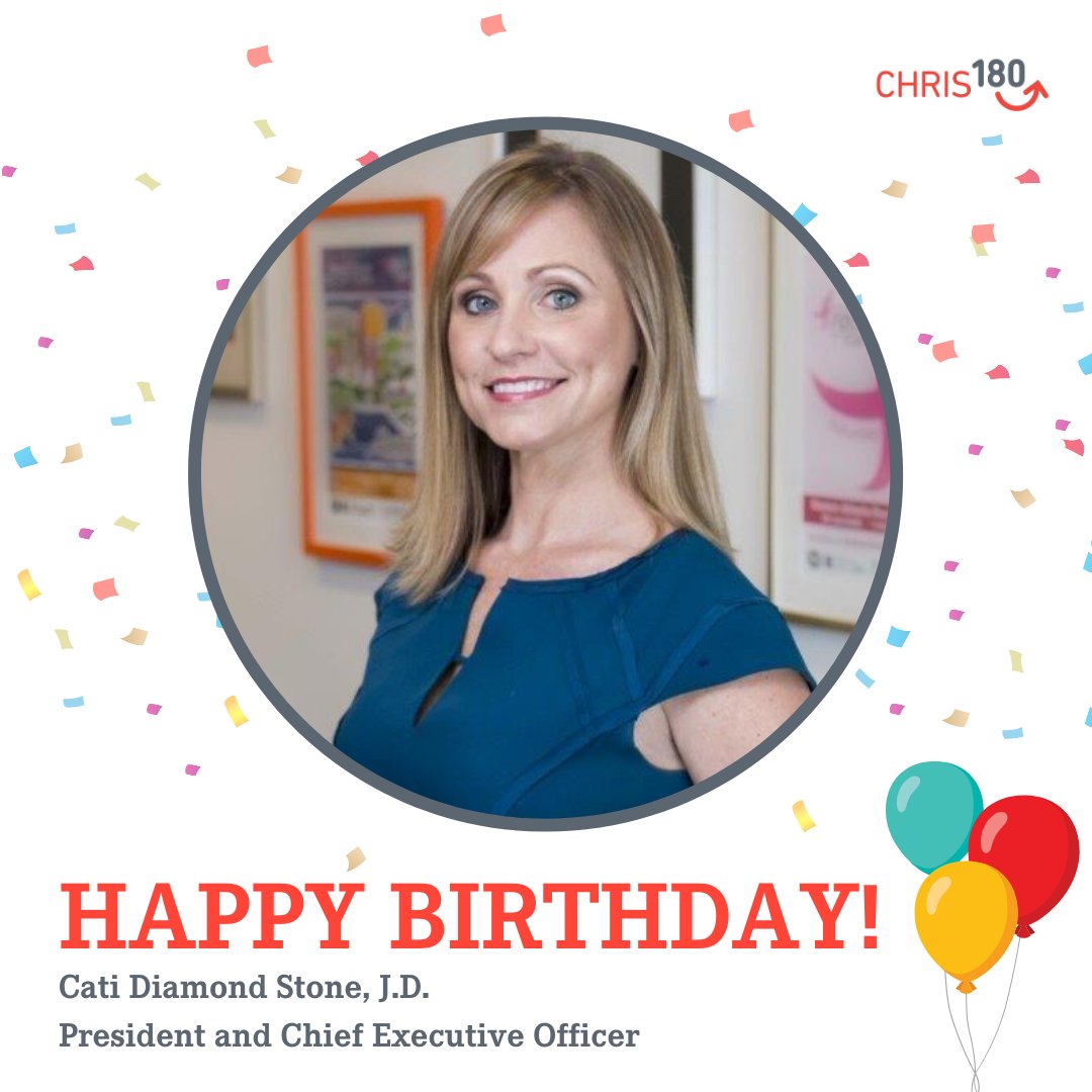 CHRIS180_Change's tweet image. Help us wish our new President and CEO, Cati Diamond Stone, a very happy birthday today! We&apos;re excited to experience the next year with her! 🎉 #atlantanonprofit #atlantaleaders