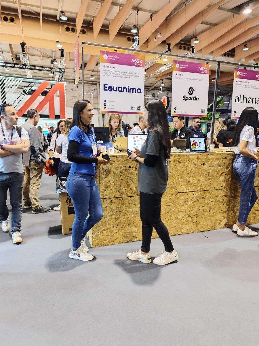 EquanimaApp's tweet photo. Our stand at Web Summit right now! 🔥
Drop by to meet the team 💙
#WebSummit #WebSummit2024 #WebSummitLisbon #ImpactStartup https://t.co/4EpewHUqJu