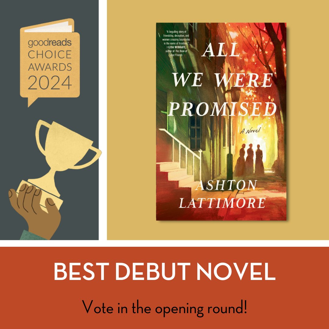 In a rare *pleasant* surprise this month (🫠) last night I was shocked to discover ALL WE WERE PROMISED is nominated for a 2024 <a href="/goodreads/">Goodreads</a> choice award! If you love stories of resilience and resistance, please go vote 👉🏾 goodreads.com/choiceawards/r…