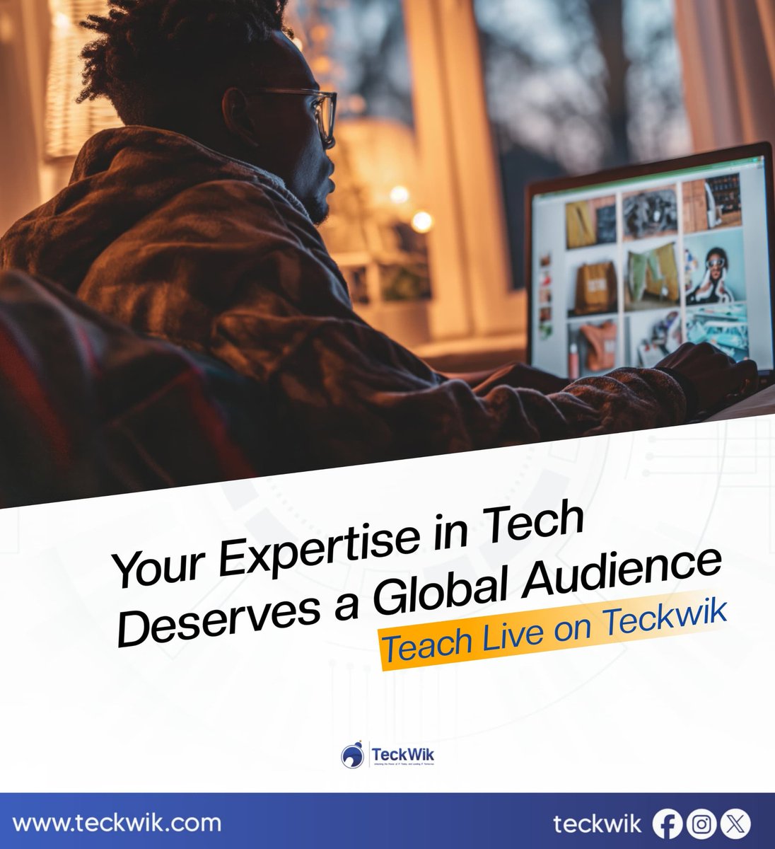 Teckwik10's tweet image. Become a Global Tech Trainer!
@Teckwik empowers you to:
Teach worldwide
Streamline course creation
Track student progress
Collaborate with peers

Join now! Teckwik.com

#teckwik #onlinelearning #digitalteaching Lineker Justin Welby Church of England