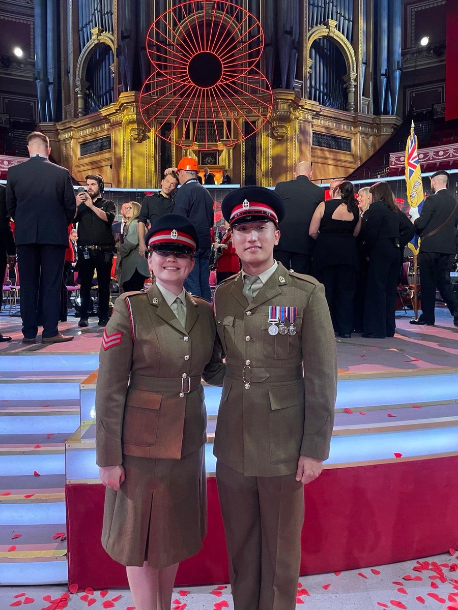 Immense pride for everyone at the Festival of Remembrance. A truly historic moment as the Queen Alexandra’s Royal Army Nursing Corps parades in its current form for the final time. A career-defining highlight and a fitting tribute to its proud legacy. #FestivalOfRemembrance