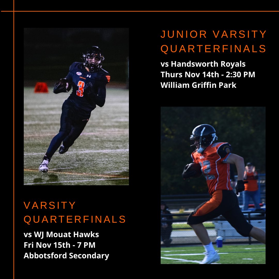 NWSS Hyack Football (@hyackfootball) on Twitter photo Quarterfinal Week for your Hyacks Football program π₯ πͺ π
<a href="/RCHFC/">Hyacks Youth Football</a> <a href="/BCSchoolSports/">BC School Sports</a> <a href="/BCHSFB/">BC HS Football</a> <a href="/NWSSAthletics/">nwss athletics!</a> <a href="/NWSSHyacks/">NWSSHyacks</a> @newwestschools Quarterfinal Week for your Hyacks Football program π₯ πͺ π
<a href="/RCHFC/">Hyacks Youth Football</a> <a href="/BCSchoolSports/">BC School Sports</a> <a href="/BCHSFB/">BC HS Football</a> <a href="/NWSSAthletics/">nwss athletics!</a> <a href="/NWSSHyacks/">NWSSHyacks</a> @newwestschools