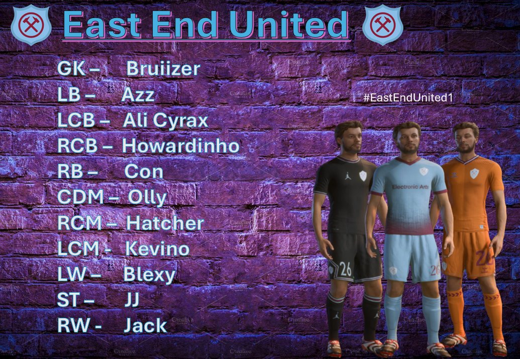 East End United - VPG tweet media
