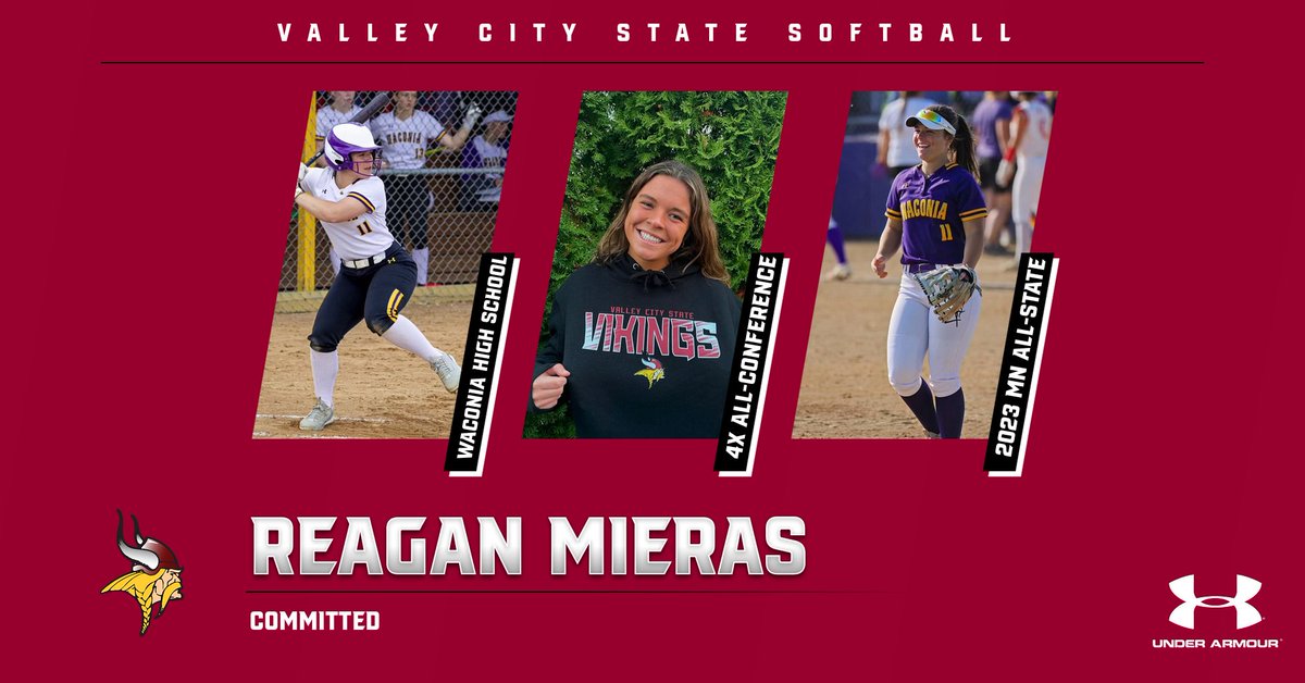 Welcome to the Viking Softball Family Reagan Mieras! 
#WeAllRow