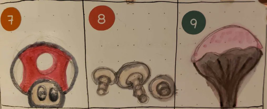 GamingWithMim's tweet image. I&apos;ve decided November&apos;s doodles will be mushrooms 🍄
#MimArt