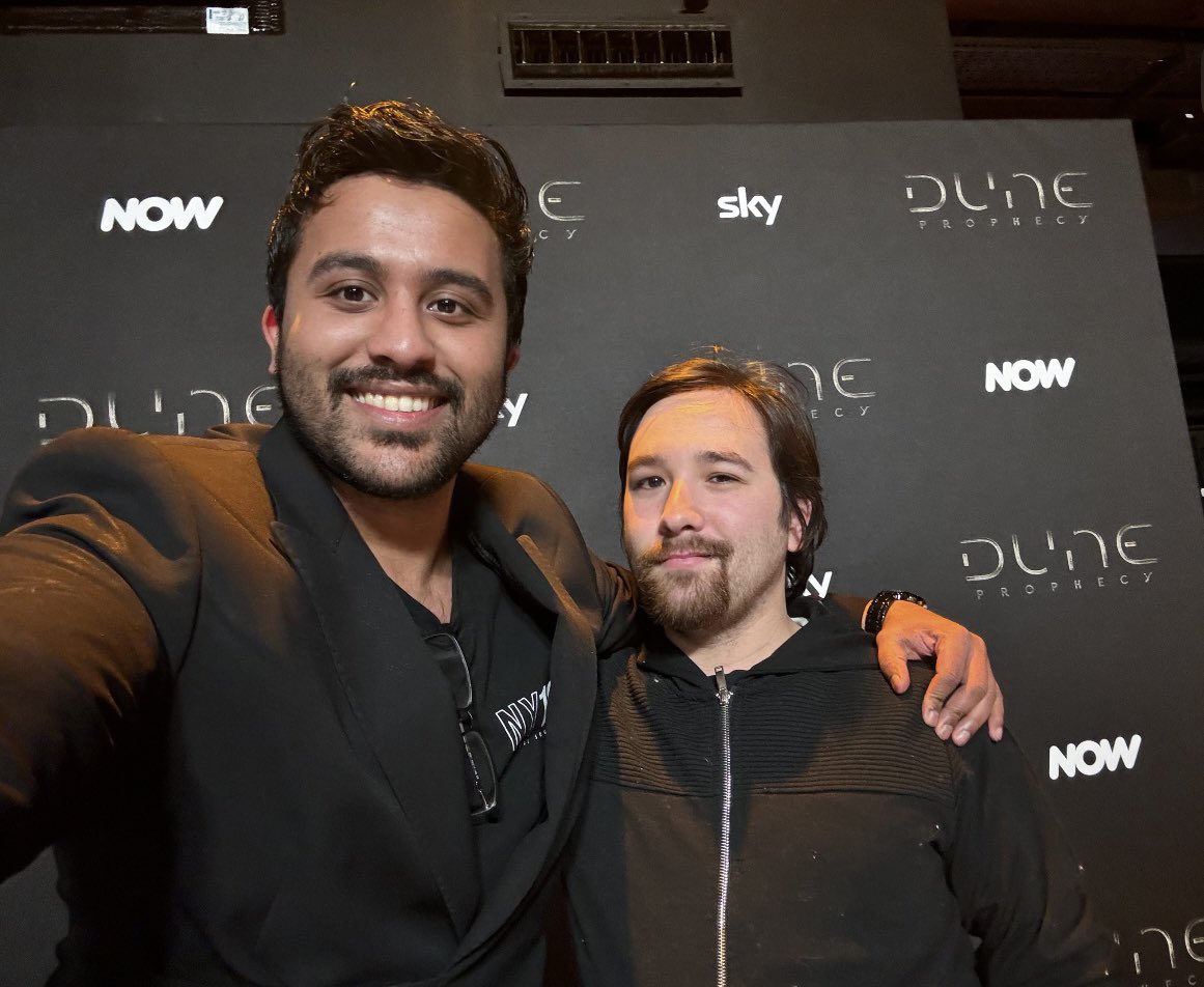 Took this Demonata Don with me to watch the first episode of Dune: Prophecy - I went in very sceptical, but you show me some Butlerian J-action and some bloody good acting, you better believe I’m in for the ride. <a href="/DreamologyMax/">Max Aaron</a> 

#Demonata #Premiere #Dune #SciFiFans  #SciFi