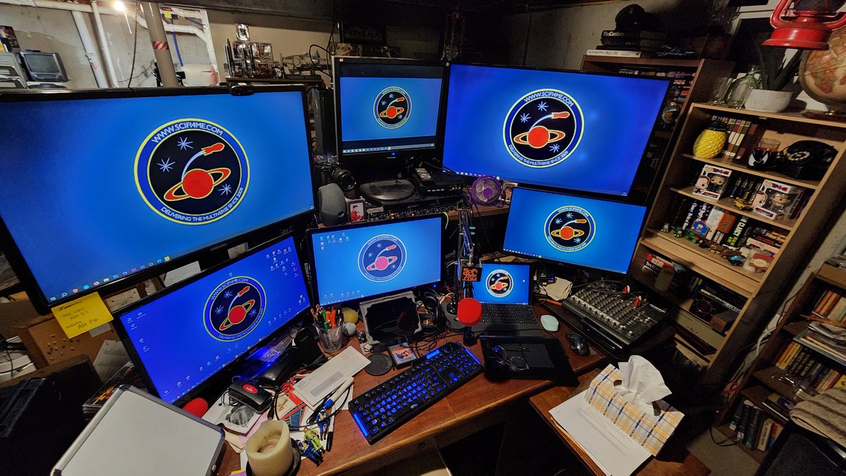 SciFi4Me's tweet image. If I had two nickels to rub together, I'd make an offer to #Comcast for The Sci Fi Channel....
We could run it frim here.