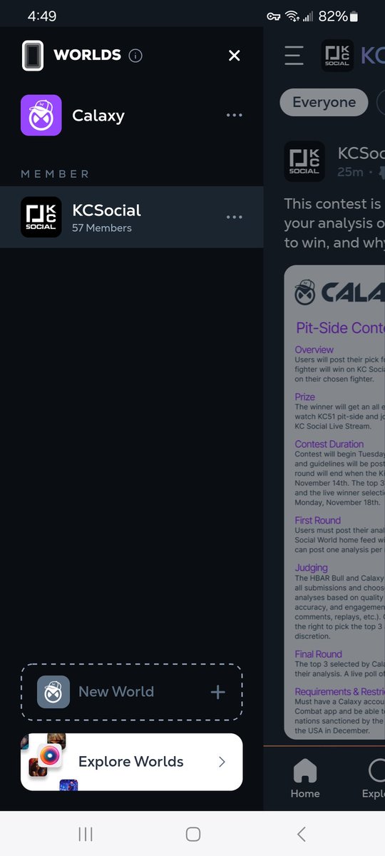 patriotpirate57's tweet photo. Just created my account for the new @KarateCombat KC Social app. Even got to be the 57th person to sign up, securing my number. This will be a great way for the fans and fighters to engage on a more personal level. And just in time for #KCK3 $KARATE https://t.co/WV4OT2OLdy