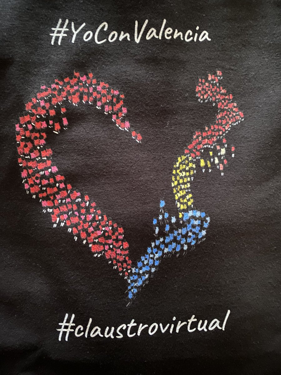 ¡Ya la tengo! #YoConValencia #claustrovirtual Gracias a@laTostadora_com por esta iniciativa.