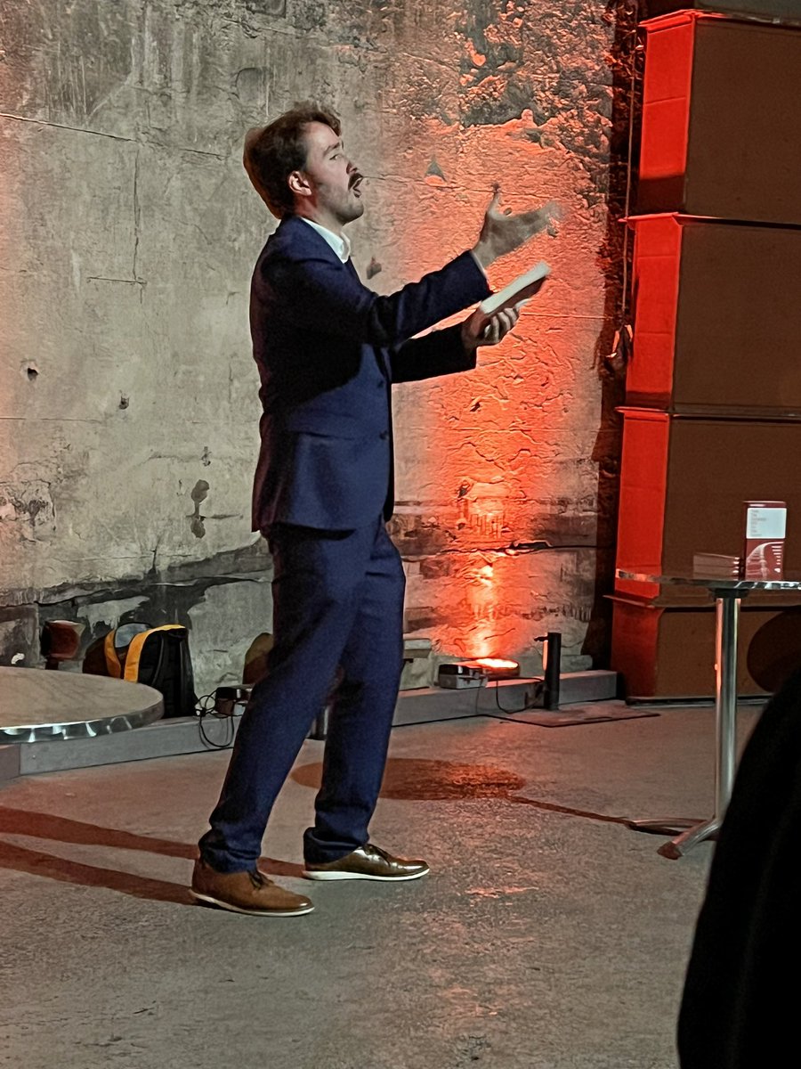 Leo Murray @crisortunity@urbanists.social (@crisortunity) on Twitter photo Such a privilege to be at Gareth’s book launch this evening at the wonderful <a href="/BrunelMuseum/">Brunel Museum</a>. Absolutely cannot wait to read it! #HowTheRailwaysWillFixTheFuture Such a privilege to be at Gareth’s book launch this evening at the wonderful <a href="/BrunelMuseum/">Brunel Museum</a>. Absolutely cannot wait to read it! #HowTheRailwaysWillFixTheFuture