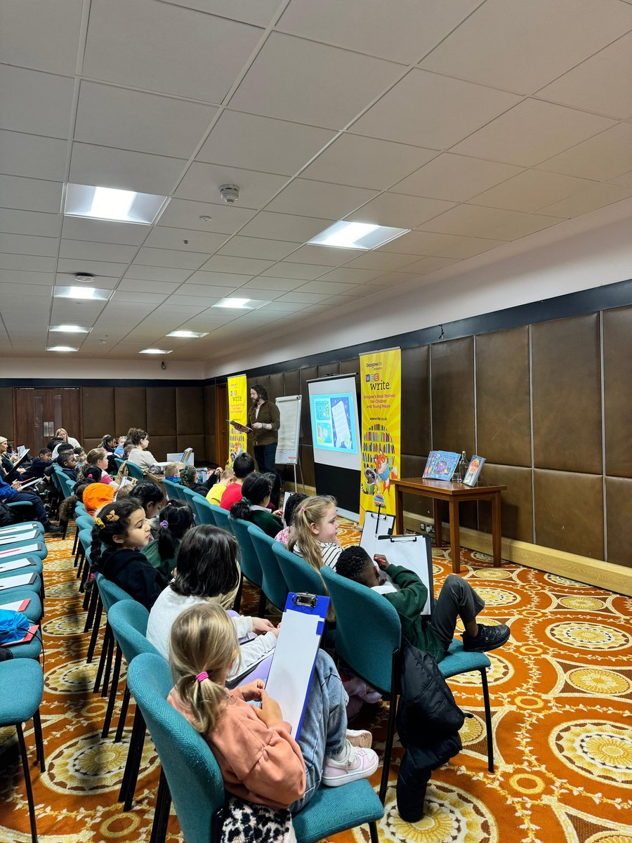 stpatrickspri's tweet image. P2/3 had a fantastic time at the Mitchell Library for the Wee Write Festival! We met the illustrator of How to Grow a Mermaid and got creative by making our own unique creatures. A huge thank you to @GlasgowLife and the team for an inspiring day of imagination and fun! #WeeWrite