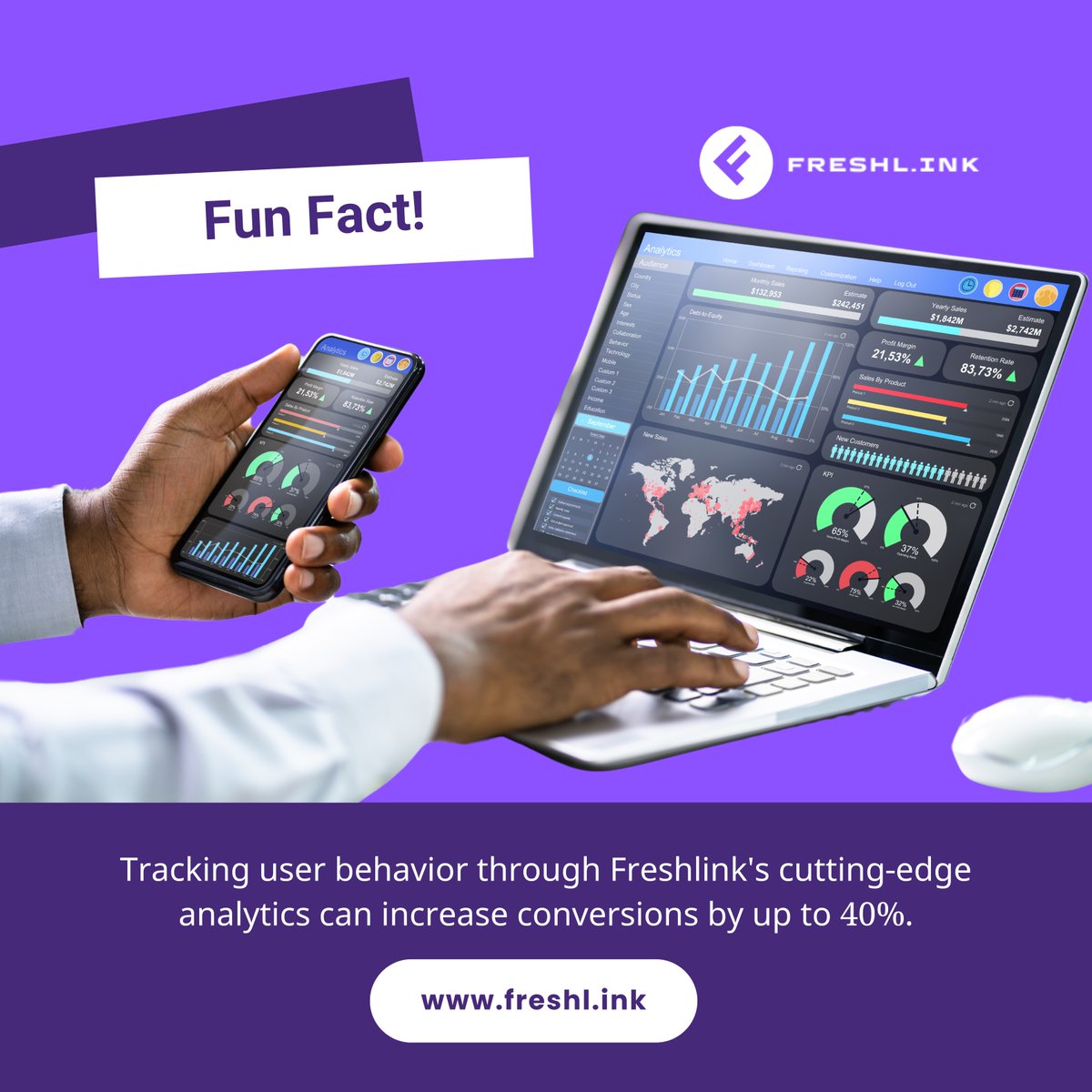 gofreshlink's tweet image. Data Drives Success!

Stop guessing what works and start knowing. Freshlink’s in-depth insights let you optimize your strategy and turn clicks into loyal followers. 📊

🔗 See the power of data: freshl.ink

#LinkAnalytics #SmartData #BoostConversions #GrowYourFoll...