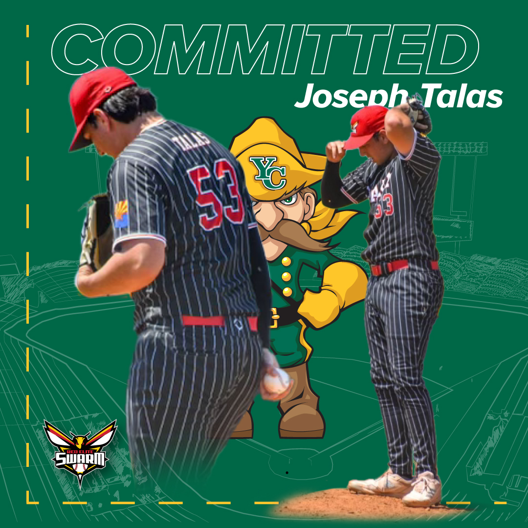 swarmredelite's tweet photo. Congrats to @jojotalas on his commitment to play baseball at @YavapaiCollege. He is the 10th player from the talented SRE '25 team to commit. He is a perfect fit for this highly competitive and successful program!
#RoughridersBaseball #SwarmRedElite2025 #RiseHere #SwarmNation https://t.co/zHVEj898HG