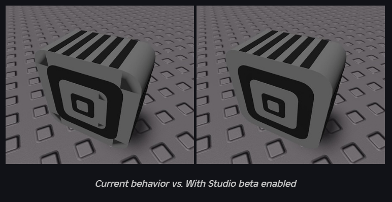 Bloxy_News's tweet photo. New improvements are now available for Solid Modeling (CSG) in Studio. These improvements include better performance, robustness upgrades, and more optimized meshes.

Learn more: https://t.co/AzVjHmLScg
#Roblox #RobloxDev
