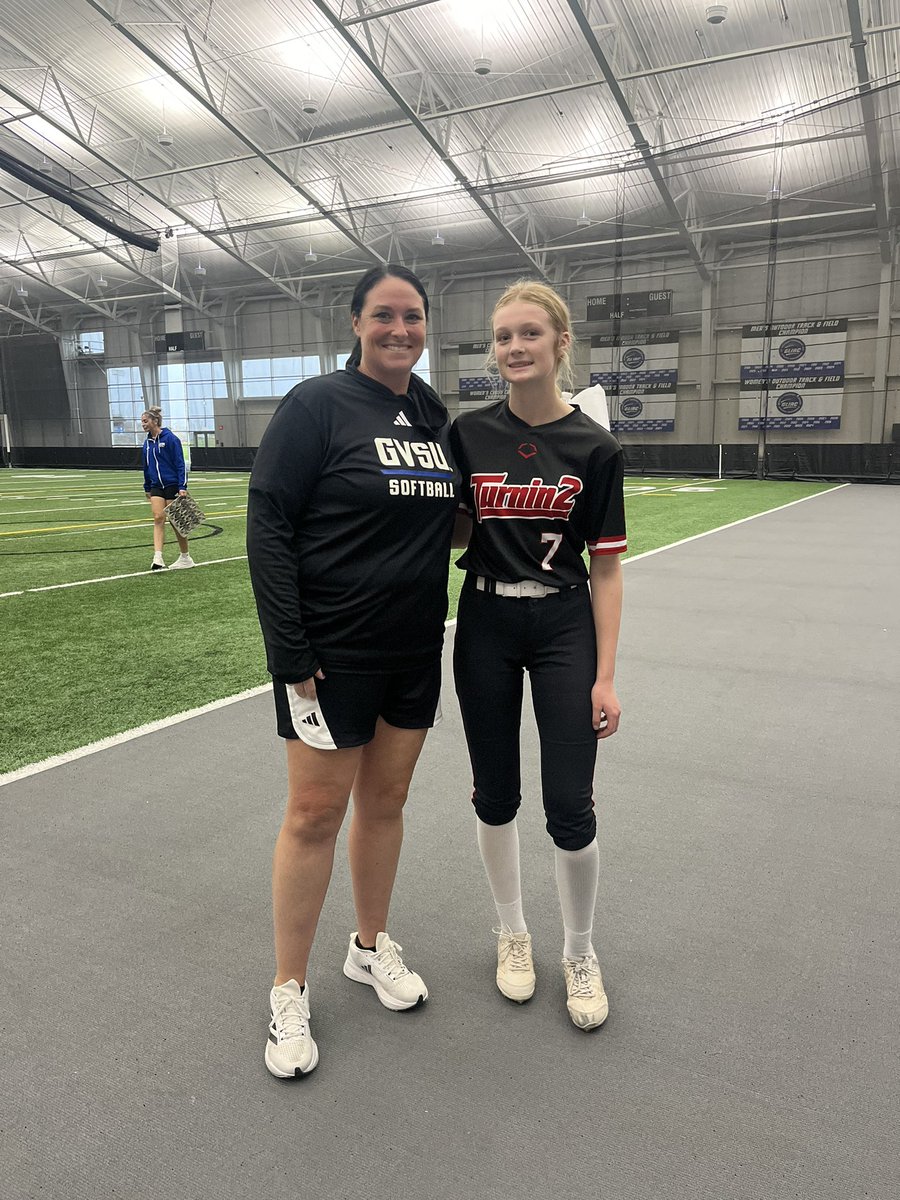 Thank you <a href="/GVSUSoftball/">GVSU Softball</a> for hosting the skills camp this past weekend. I had a great time!