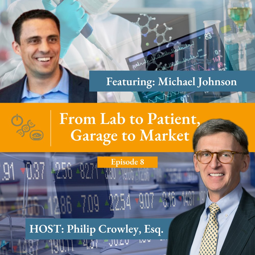 In this episode of From Lab to Patient, Garage to Market, Philip Crowley speaks with Dr. Michael Johnson, President of the New Jersey Innovation Institute and the former CEO and Co-Founder of Visikol, a leading biotech company. — t.ly/tW-jM