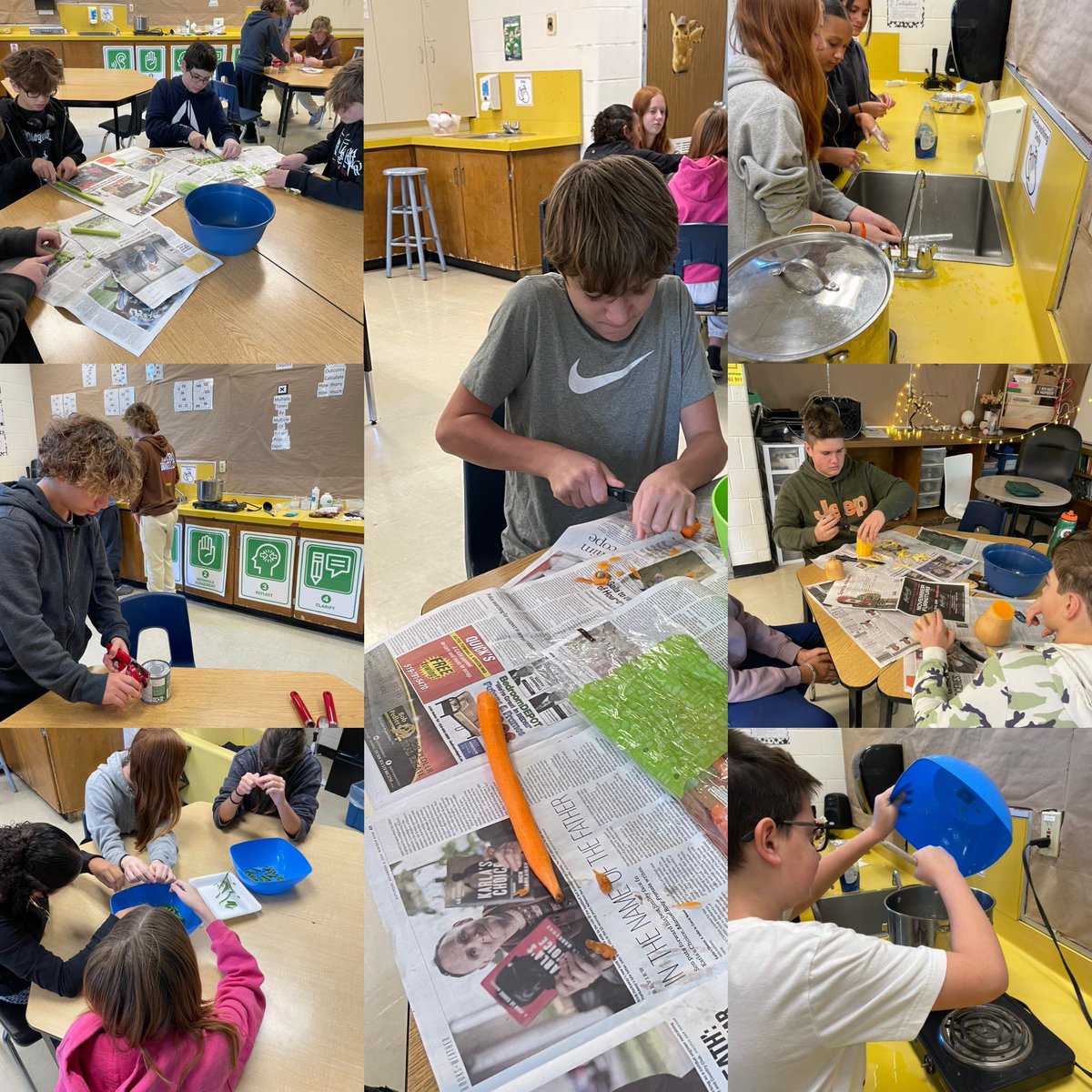 Melanie (@klimkowskimrs) on Twitter photo 8K celebrating the wrap up of our healthy eating unit <a href="/belleriverbucs/">Belle River PS</a> by making Harvest Vegetable Soup found on <a href="/CanadaFoodGuide/">Canada's Food Guide</a>
Ss learned how to properly and safely use kitchen utensils and how easy eating healthy can be 😋 8K celebrating the wrap up of our healthy eating unit <a href="/belleriverbucs/">Belle River PS</a> by making Harvest Vegetable Soup found on <a href="/CanadaFoodGuide/">Canada's Food Guide</a>
Ss learned how to properly and safely use kitchen utensils and how easy eating healthy can be 😋