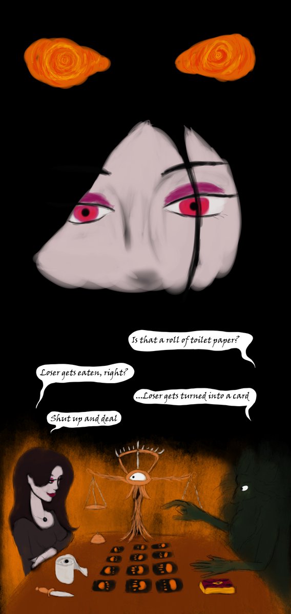 Made this after last week because it was too funny to not to

I will be live again in abouuuut... 21 hours? tomorrow, 19:00 uk time. idk if I'll finish Inscryption, but i'll probably come pretty close~

Turn up whenever, I'm late every week anyway~&lt;3
picarto.tv/FluffyLizardFu…