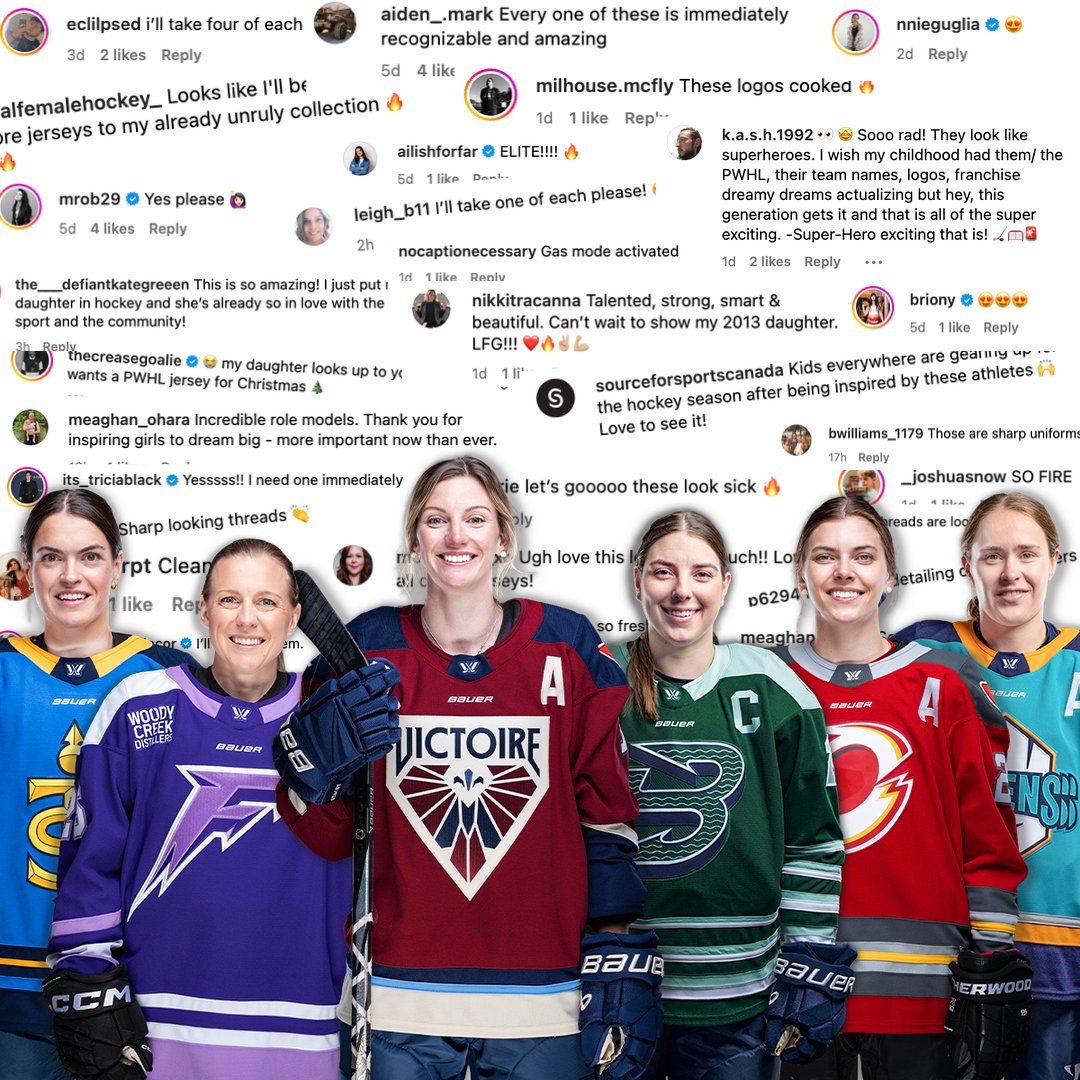 Heard you like our new threads 😎​

Early access is available exclusively at shop.thepwhl.com and available at authorized retail partners and Bauer.com on November 14.