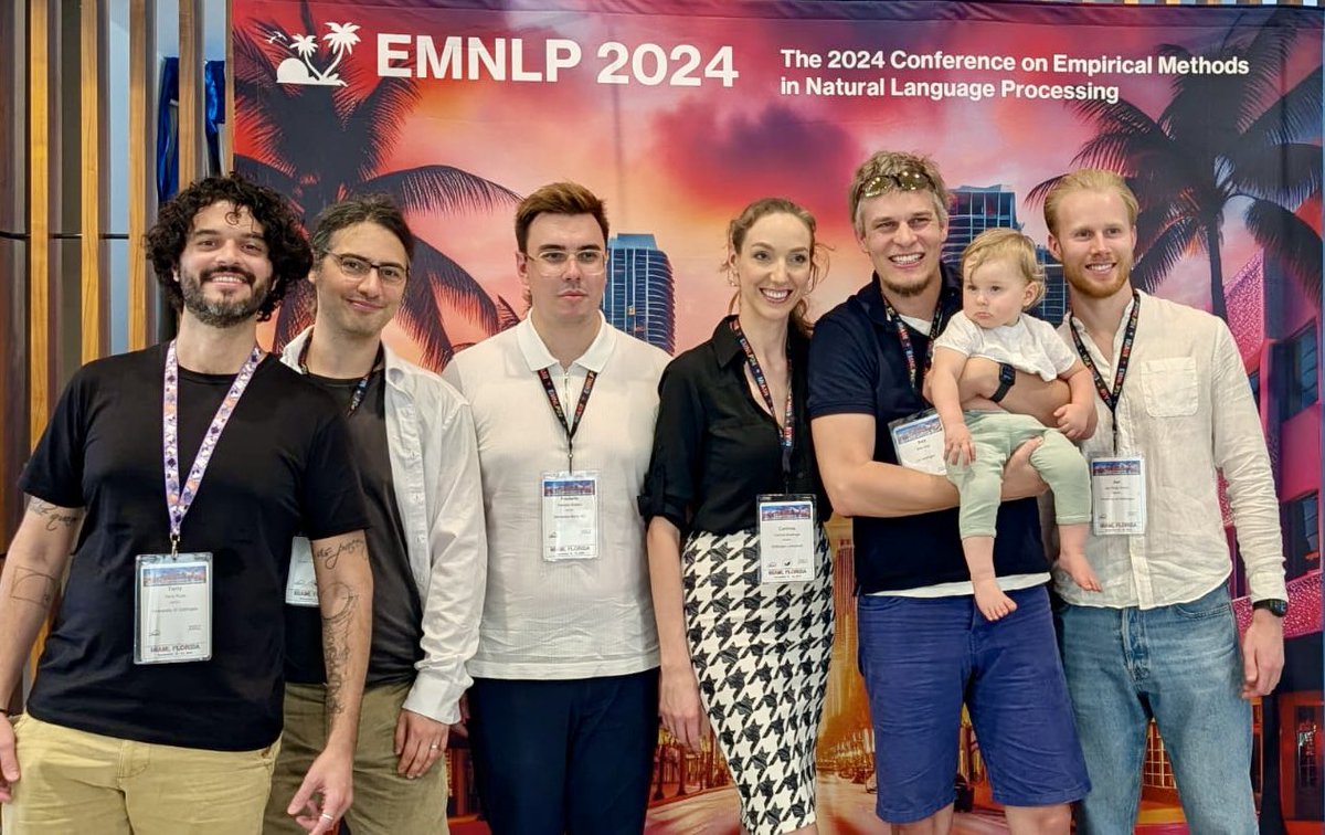 GippLab goes #EMNLP2024 🙌

🔗 to our conference papers:

📄 What’s under the hood: Investigating Automatic Metrics on Meeting Summarization: gipplab.org/wp-content/pap…

📄 Paraphrase Types Elicit Prompt Engineering Capabilities: gipplab.org/wp-content/pap…