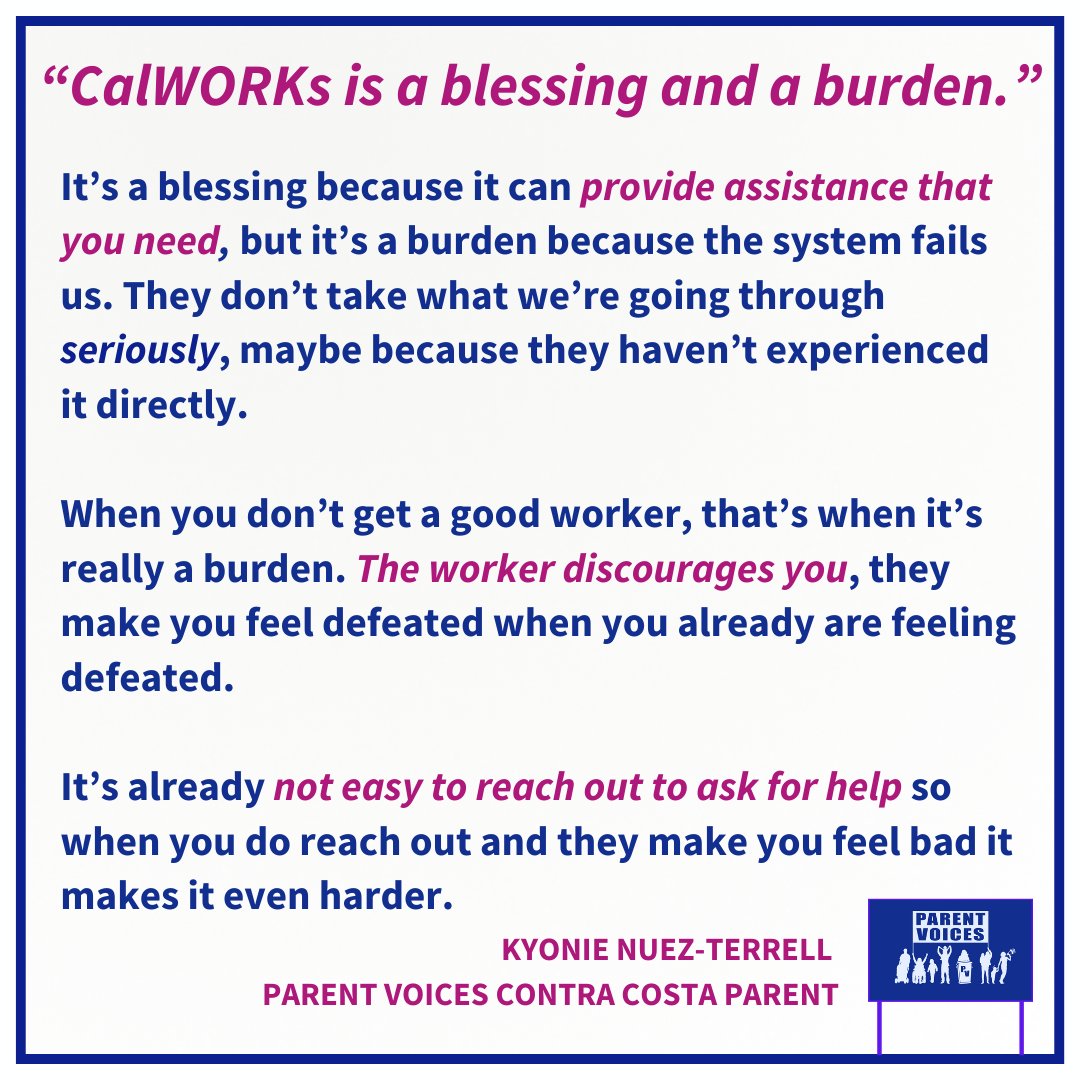 ParentVoicesCA's tweet photo. 💙 Today we joined partners @EndChildPovCA  in a lunch and #learn.

🫶🏿 Our #ContraCostaCounty parent spoke her truth with working with #CalWORKs to #California legislators and partners. https://t.co/cx0yWp2Kl9
