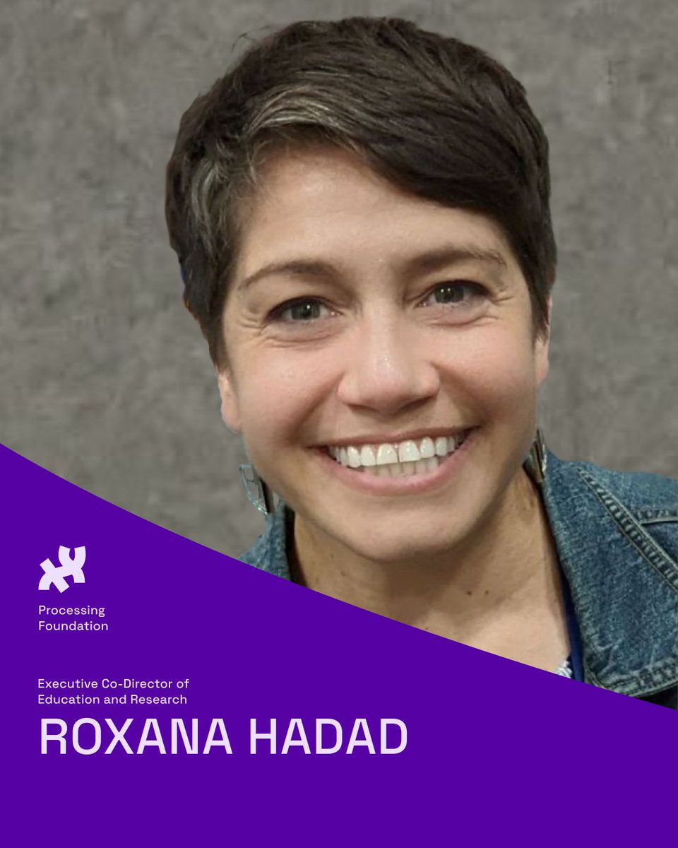 ProcessingOrg's tweet image. We are excited to announce that Roxana Hadad and Xin Xin have joined Processing Foundation as Executive Co-Directors! They&apos;ll bring their visionary leadership and deep-rooted commitment to #codeeducation, #equity, and creativity.
🔗 Learn more: medium.com/@ProcessingOrg…