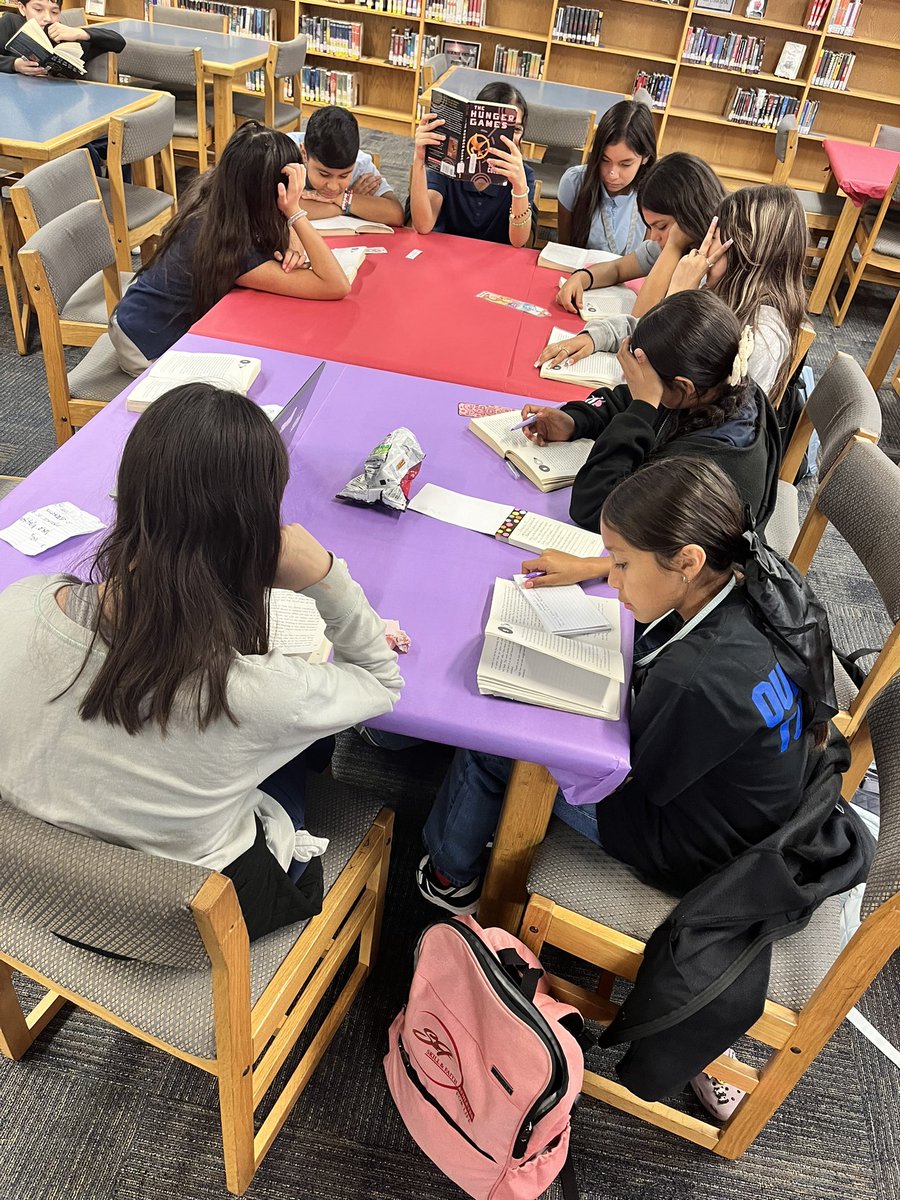 Cougar Book Club! 🐾 Our Fall novel is The Hunger Games! #CougarsRead <a href="/Crockett_MS/">Crockett MS</a>