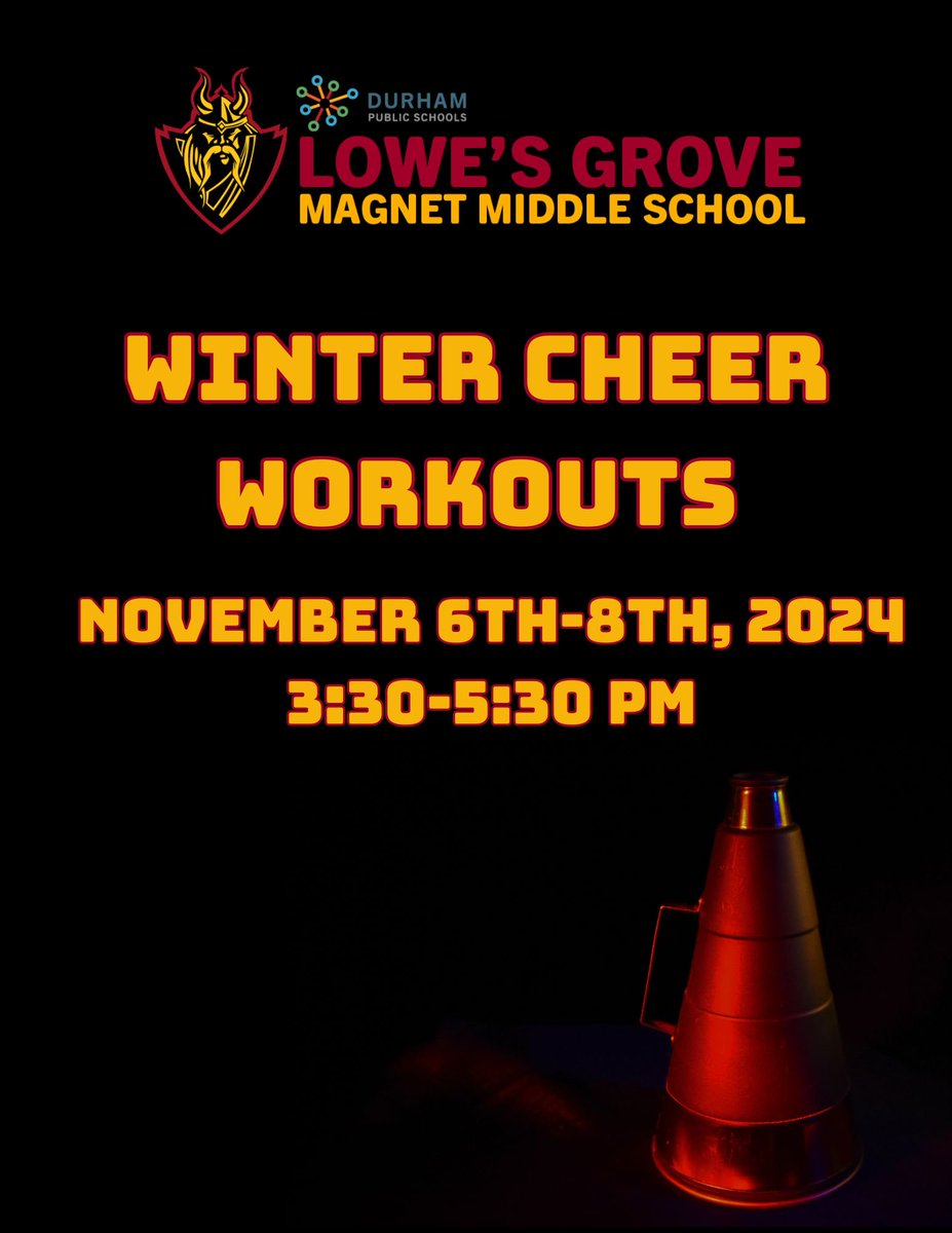 Lowe's Grove Magnet Middle School tweet media