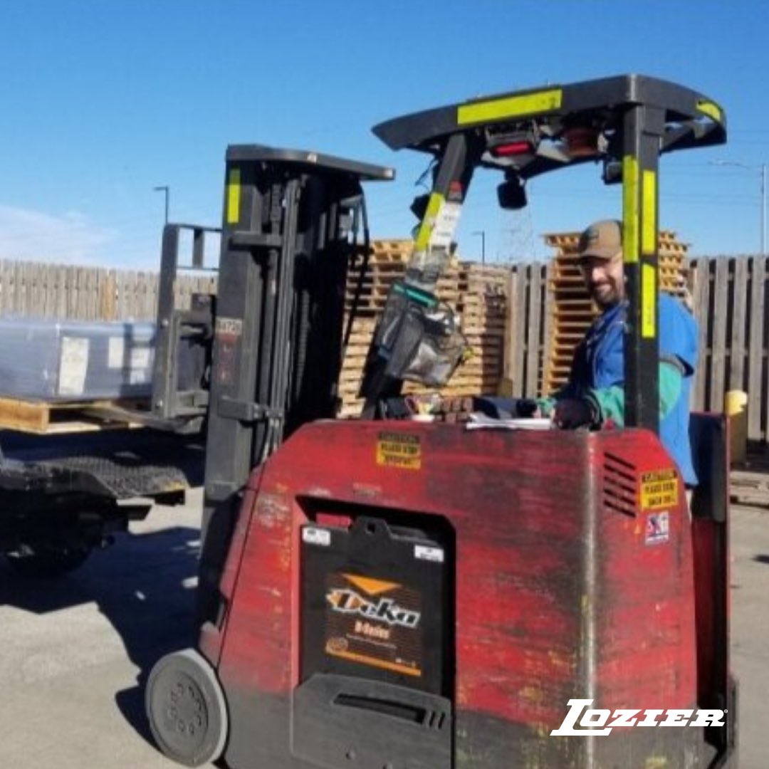 Lewis Central High School Receives Scrap Donation from Omaha's North Plant. Machine Operator Lead Rigoberto Ocon loaded up a scrap steel donation for Lewis Central High School's renewed welding program Monday.